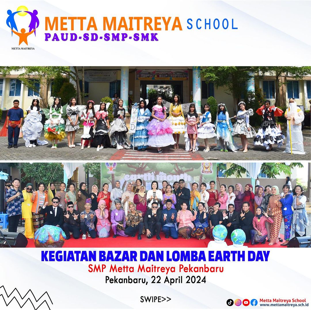 Kegiatan Bazar & Lomba Earth Day | SMP METTA MAITREYA
